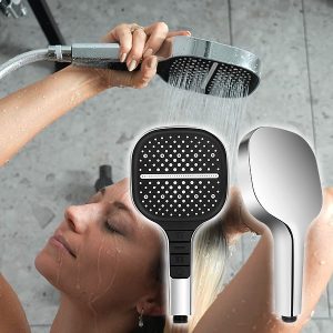 3-in-1 augstspiediena dušas galva | MEGASHOWER
