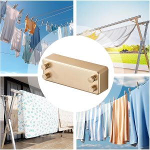 Premium tērauda veļas aukla - 40 kg, 4,2 m, bez urbšanas | RETRADUOLINE